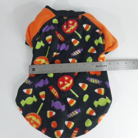 Way to Celebrate Halloween Candy Corn Pajamas for Dog Size Medium 20" To 26" Dog - Picture 4 of 4